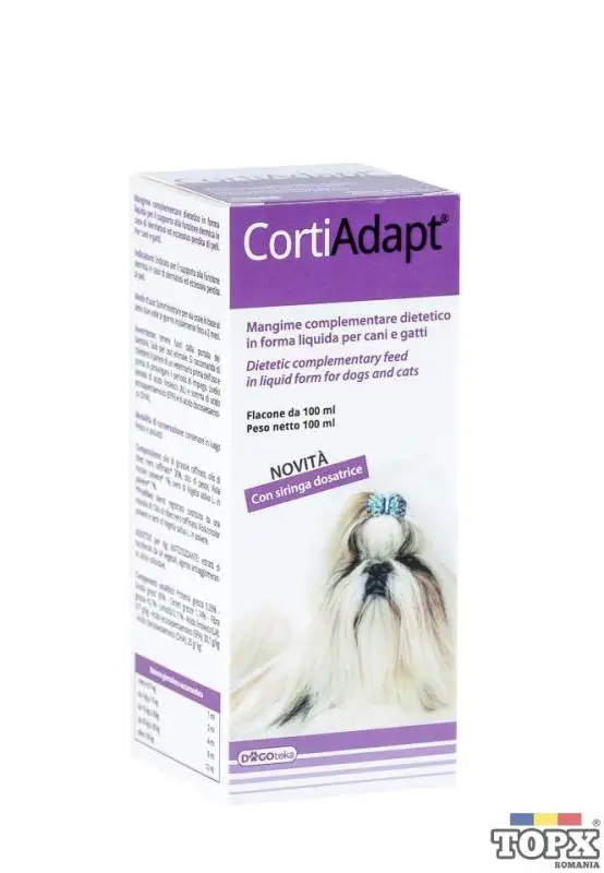 CortiAdapt®  100 ml , supliment complementar sub forma lichida pentru caini si pisici