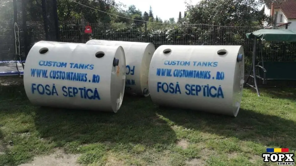 Fosa septica ecologica tricompartimentata 2000 L