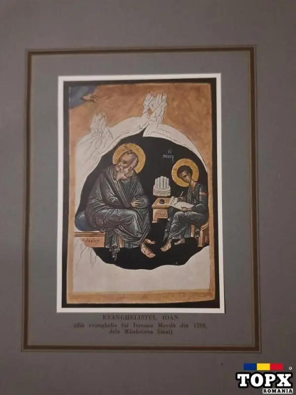 Litografie,obiect vechi de colectie,interbelic - 2