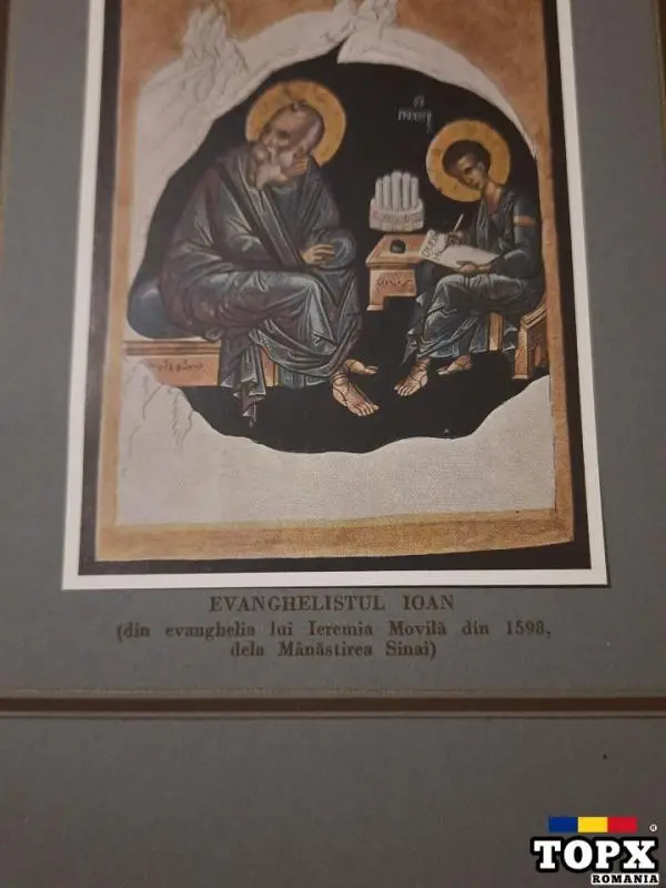 Litografie,obiect vechi de colectie,interbelic - 3