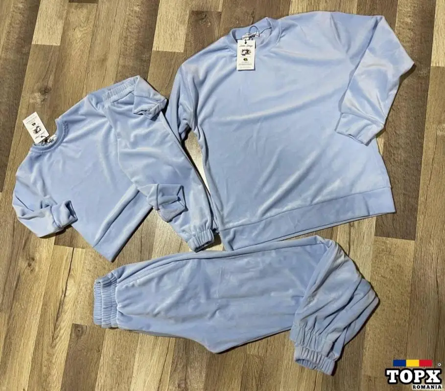 Set catifea mama +copil