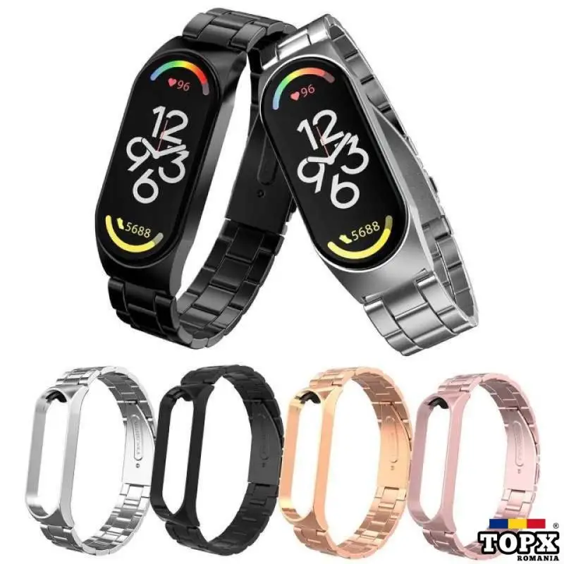 Curea metalica bratara fitness Xiaomi Mi Band 7 / Xiaomi Mi Band 8