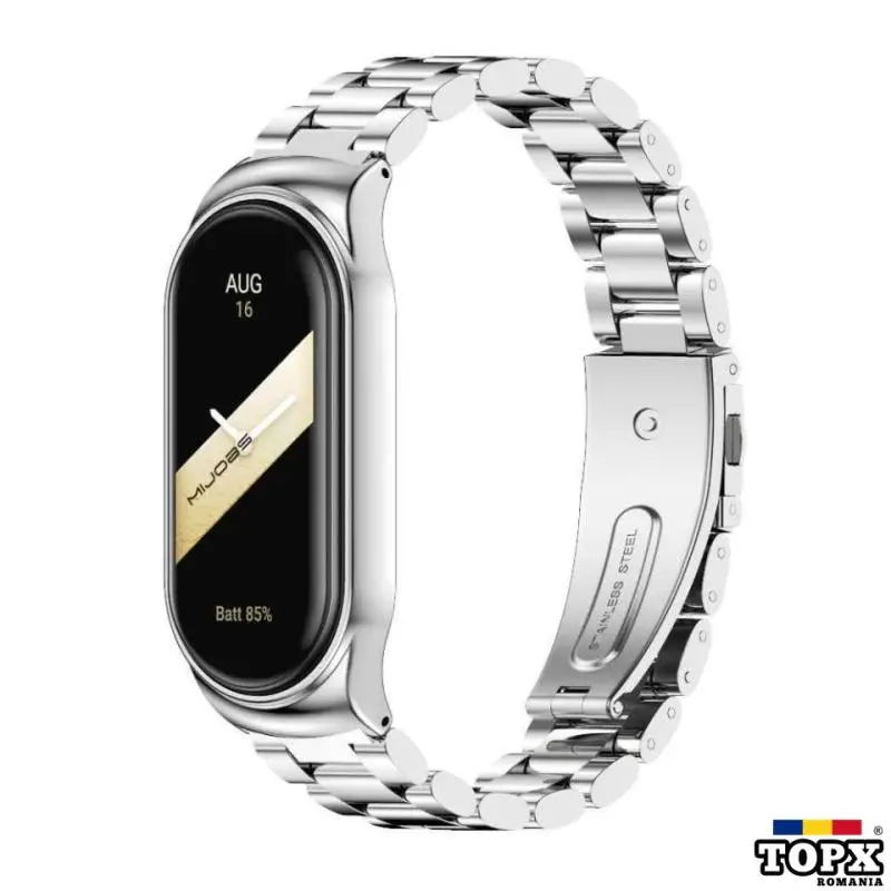 Curea metalica bratara fitness Xiaomi Mi Band 7 / Xiaomi Mi Band 8 - 4