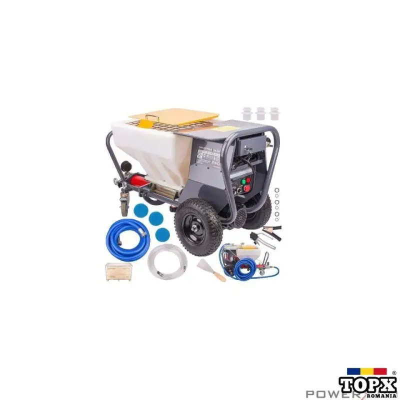 Pompa pentru tencuit si gletuit profesionala 230V Powermat