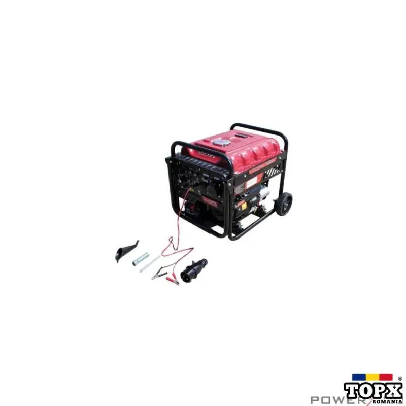 Generator de curent electric digital  230V 5 KW  5000 W  12V  pornire