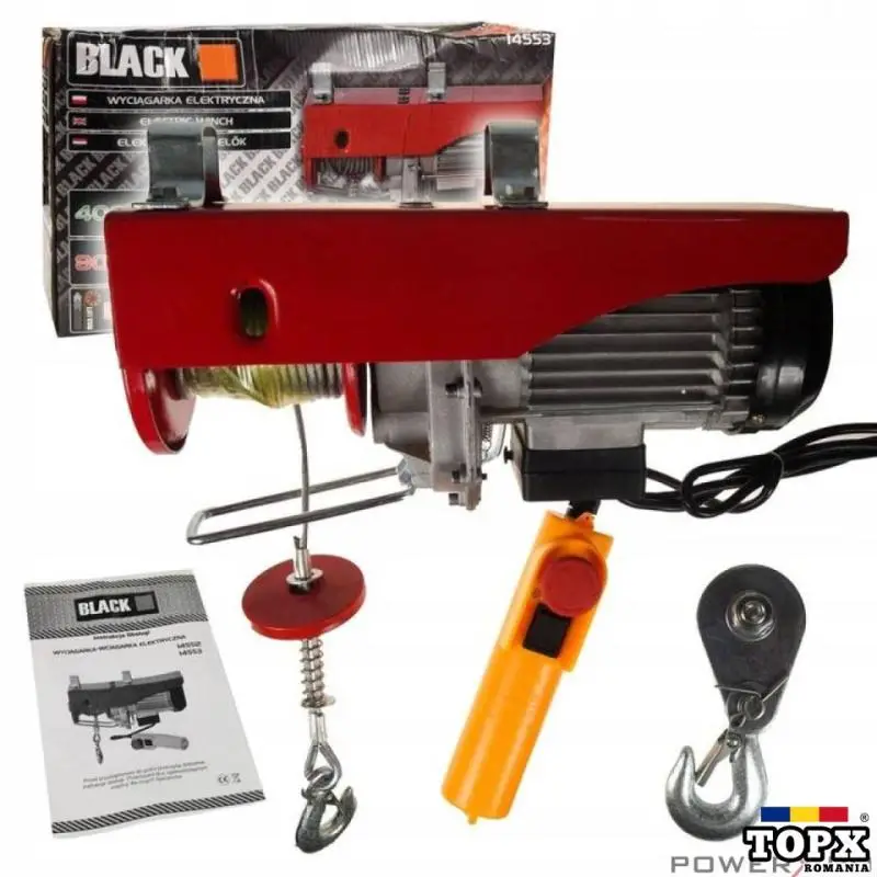 Electropalan Macara Electrica 800 Kg Palan Electric 220V ( troliu)