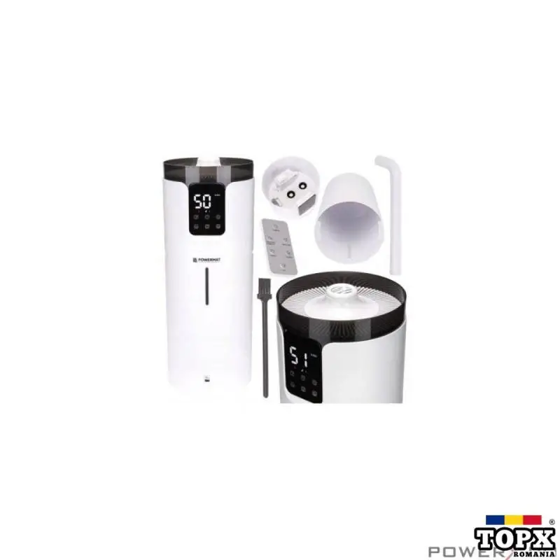 Umidificator de aer cu ultrasunete  50W  16 litri  Powermat