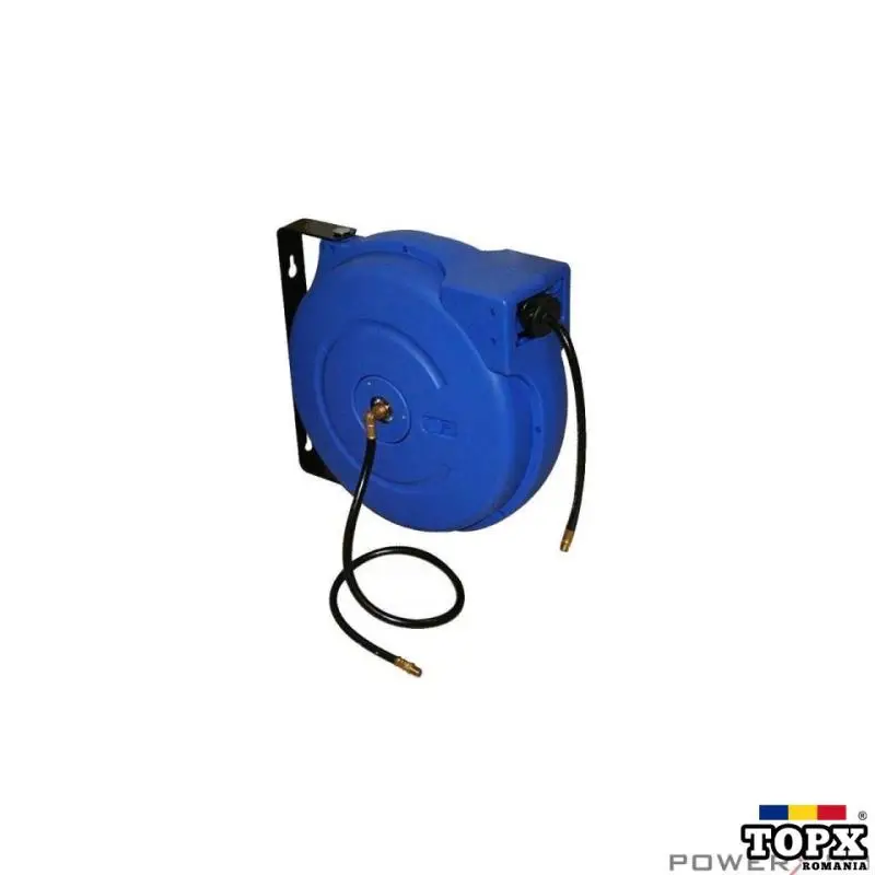 Tambur cu furtun pentru aer comprimat si apa 1/4"  15 m  Asta