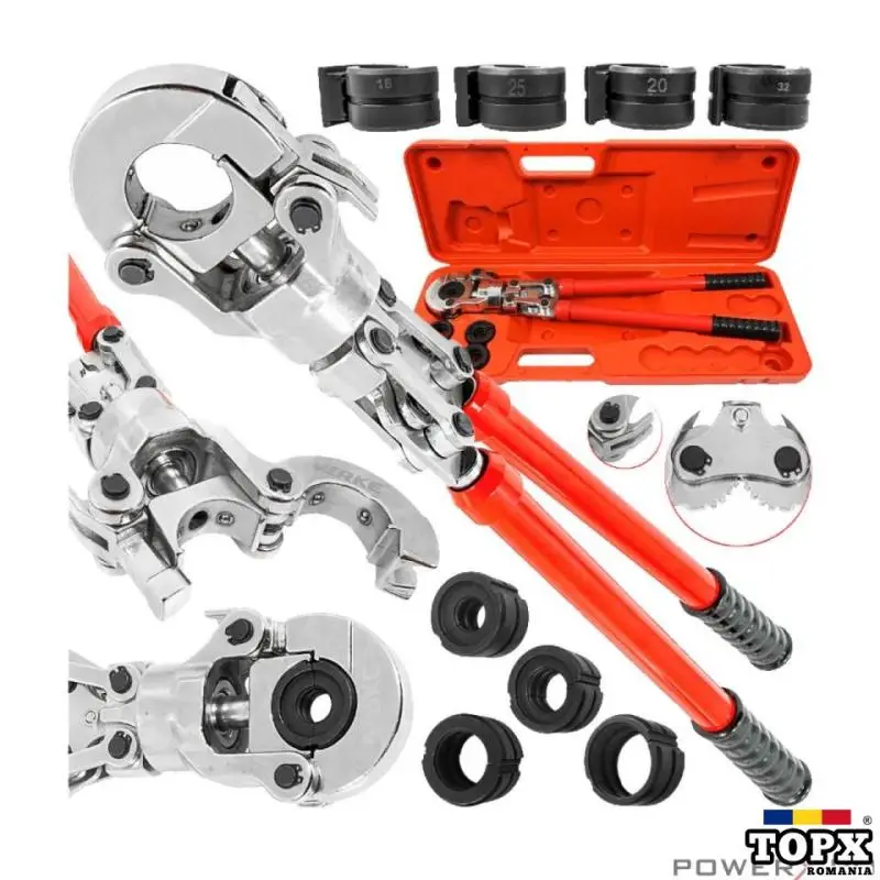 Cleste sertizat tevi pex tip U 16  20  25  32 mm  Verke