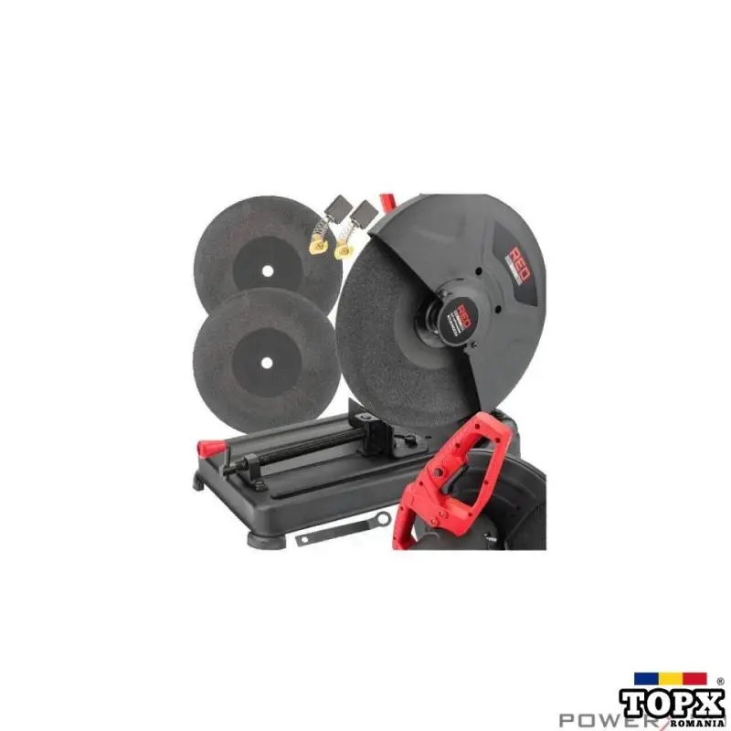 Fierastrau circular pentru metal  putere 3500 W  355 mm  Red Technic