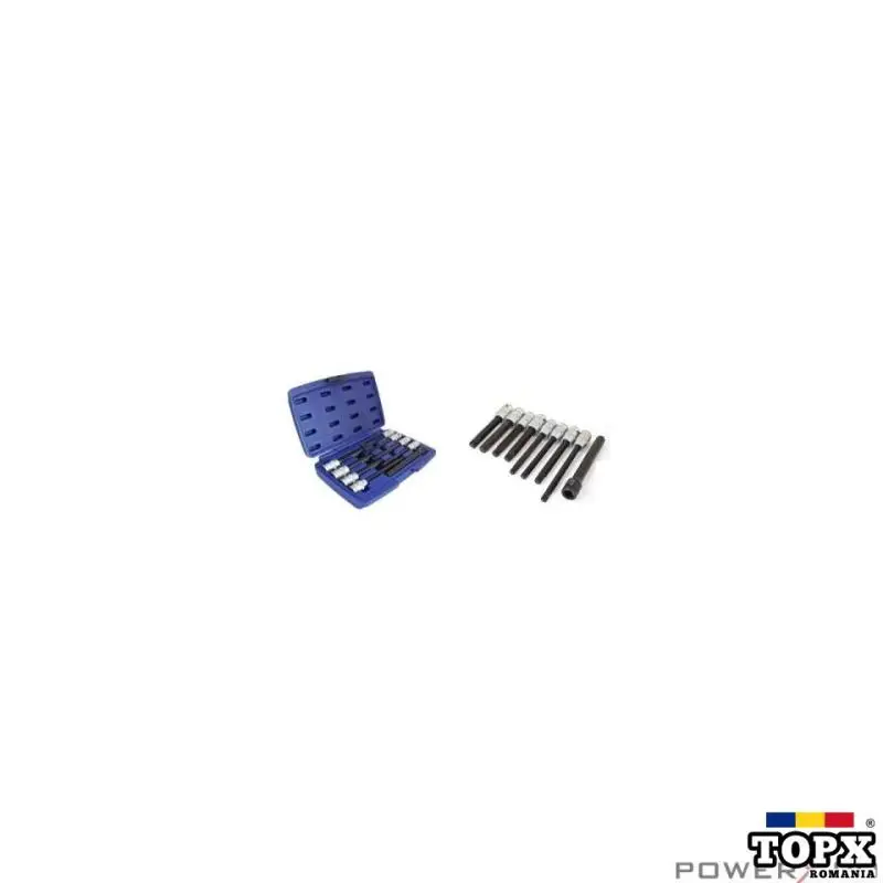 Set chei biti pentru chiulasa  1/2" 9 piese  Asta