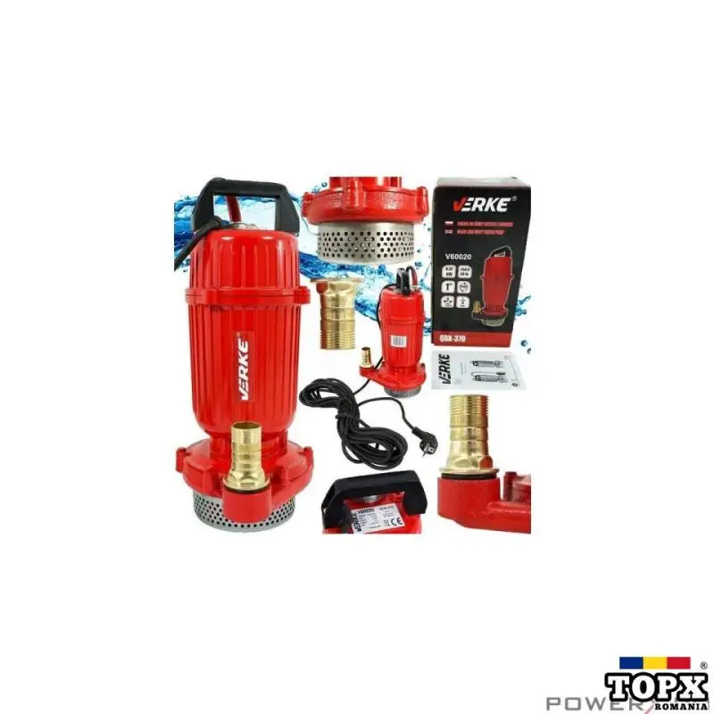 Pompa submersibila pentru apa 1"  0.37kw debit 5 m3/h  Verke