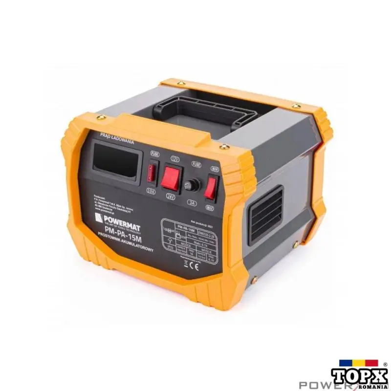 Redresor auto Powermat 9A 12/24V pentru baterie 25-105 ah