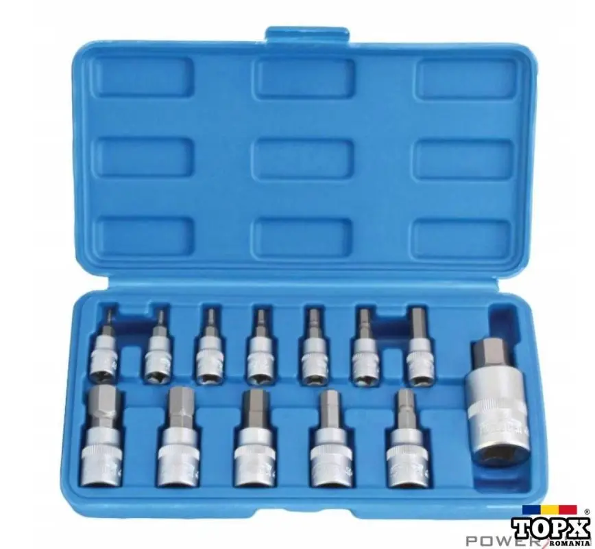 Set chei hexagonale inch  imbus  13 piese  Satra
