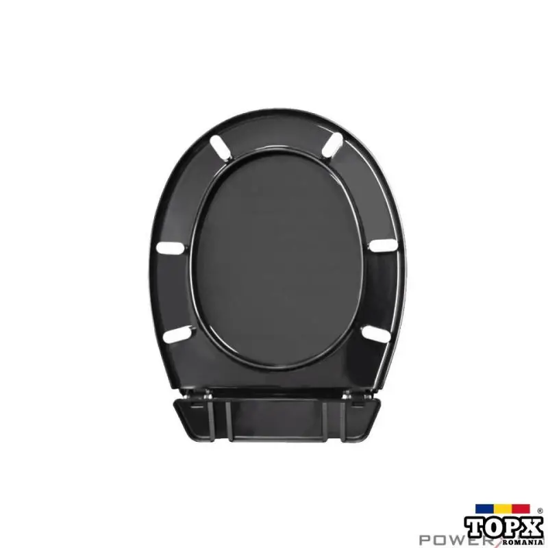 Capac wc  model standard  negru  cersanit  Sepio - 2