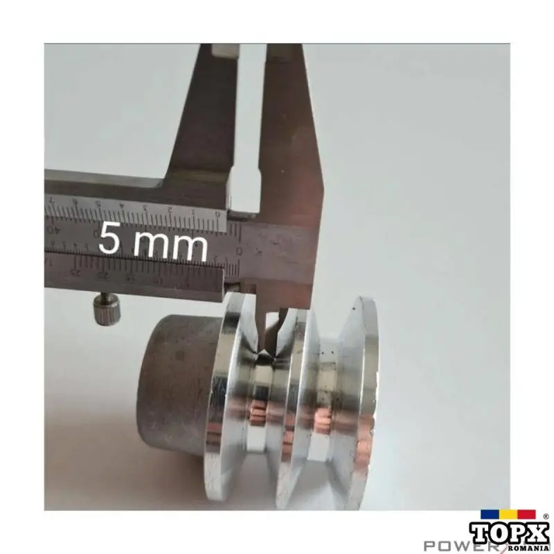 Fulie dubla pentru motor termic pe benzina AX 20mm - 2