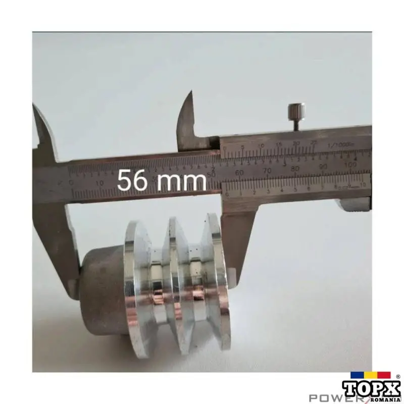 Fulie dubla pentru motor termic pe benzina AX 20mm - 8