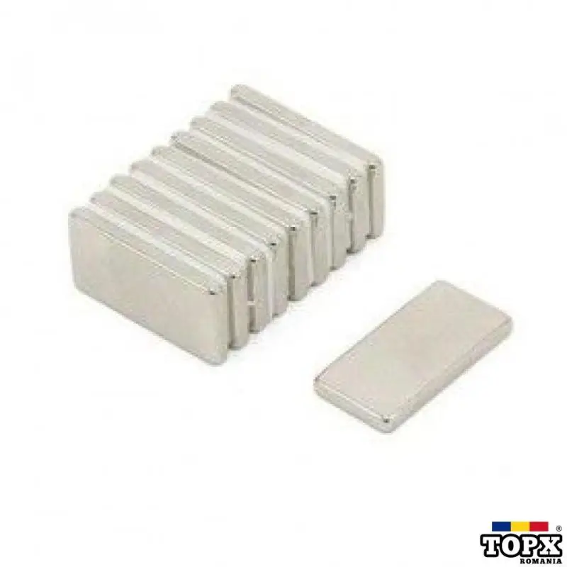 Magnet puternic neodim bloc 20mm x 10mm x 2mm