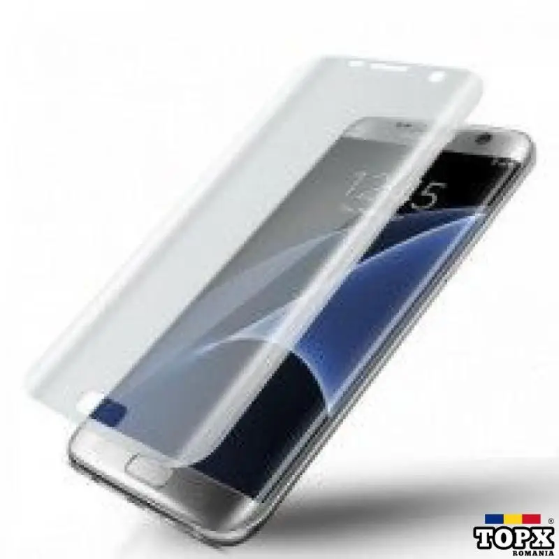 Folie de plastic pentru Samsung Galaxy S7 Edge Transparent