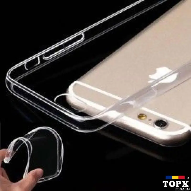 Husa iPhone 6/6s/7/8/X TPU ultraslim   0.3mm Transparenta