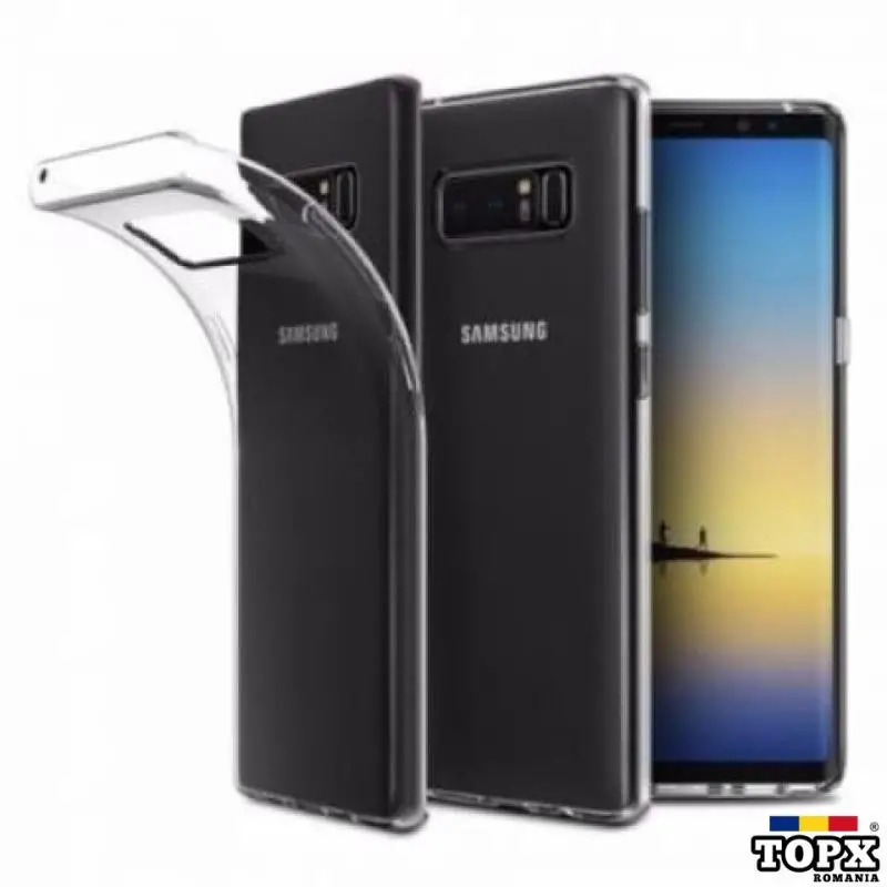 Capac de protectie Spate pentru Samsung Galaxy Note 8  TPU transparent