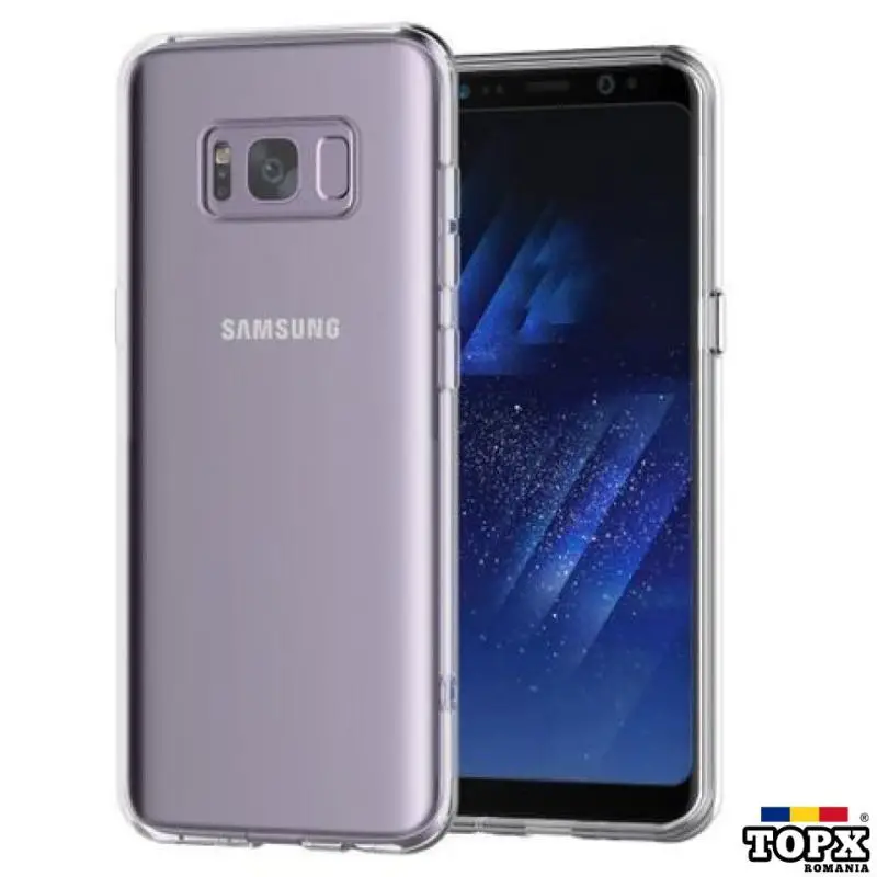 Husa de protectie din TPU transparent pt Samsung Galaxy S8/S9/S10