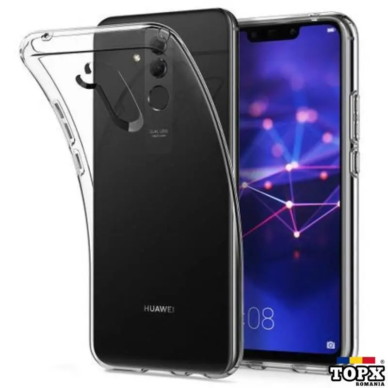 Husa pentru Huawei Mate 20 Lite  GloMax Perfect Fit  Transparent