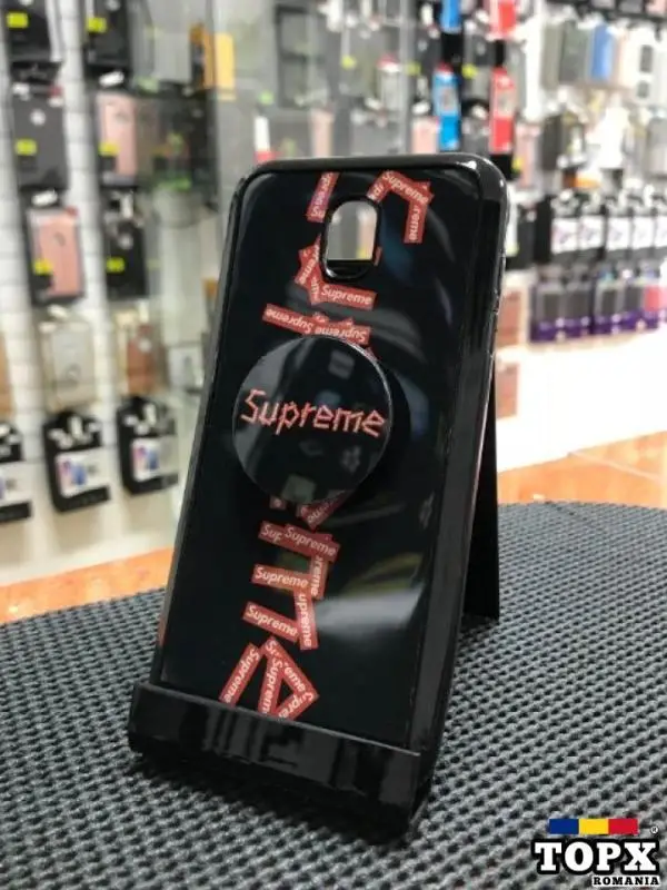 Husa de protectie Samsung Galaxy J5 2017  Supreme Negru-Rosu