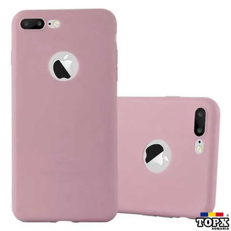Husa pentru Apple iPhone 8 Plus  GloMax Perfect Fit  Rose Gold