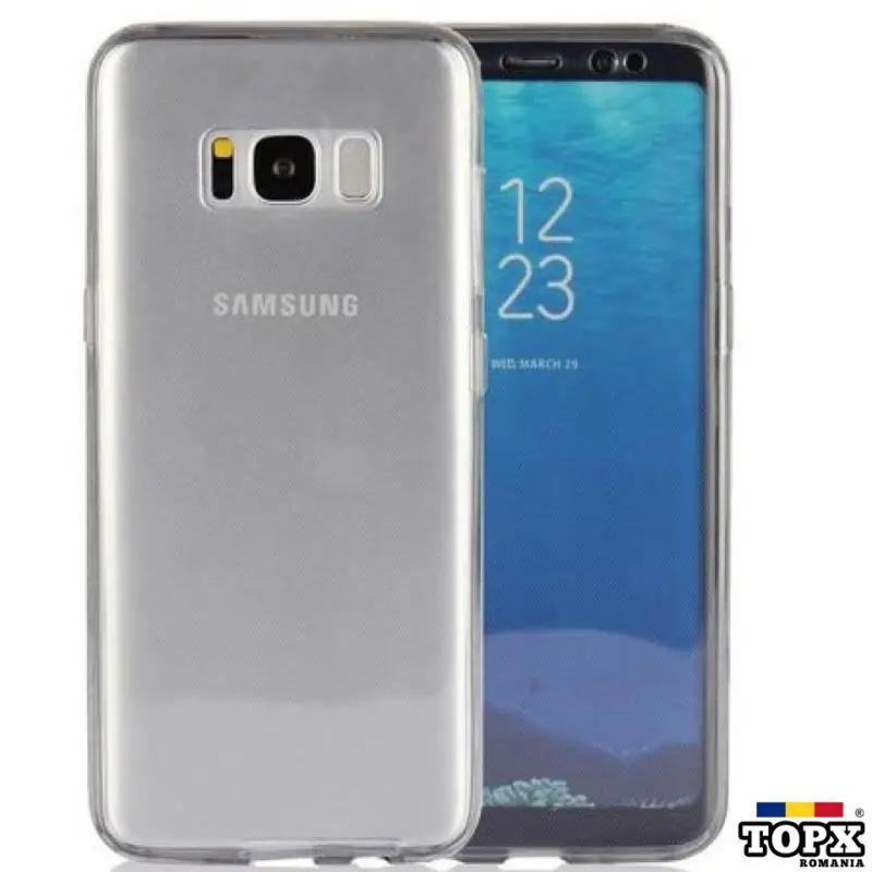 Husa de protectie fata + spate TPU moale Samsung Galaxy S8 Plus