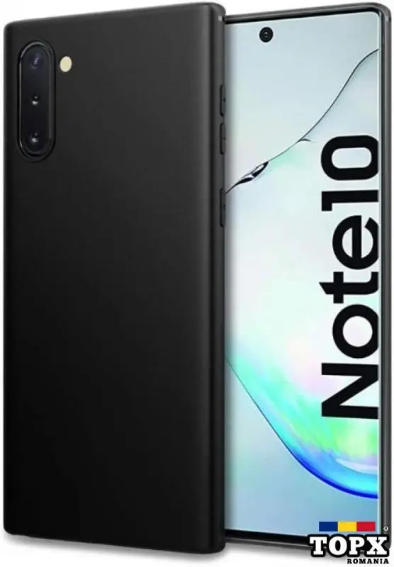 Husa Samsung Galaxy Note 10  silicon slim antisoc Negru