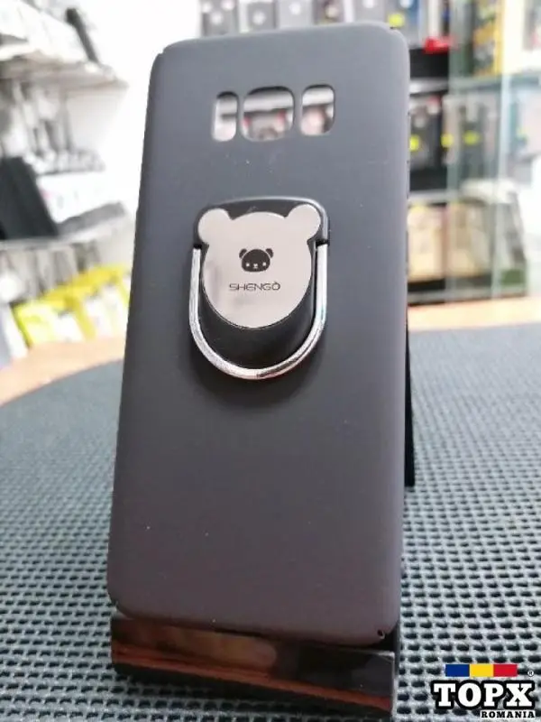 Husa Samsung S8 Shengo Ultra-Thin Silicon  Rosu