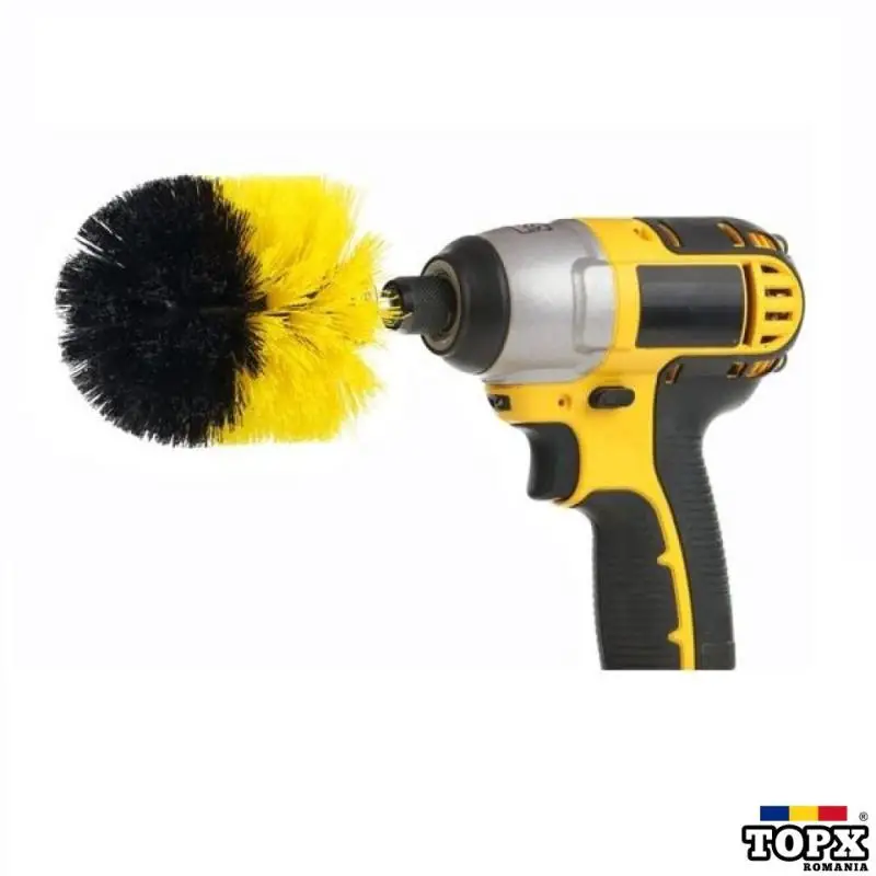 Perie circulara pentru Mocheta & Uz Caznic/Profesional/Detailing auto