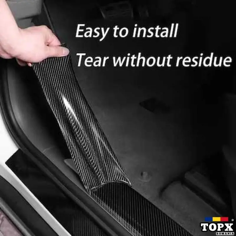 Banda Carbon de protectie anti-coliziune 5mx3cm NOU!