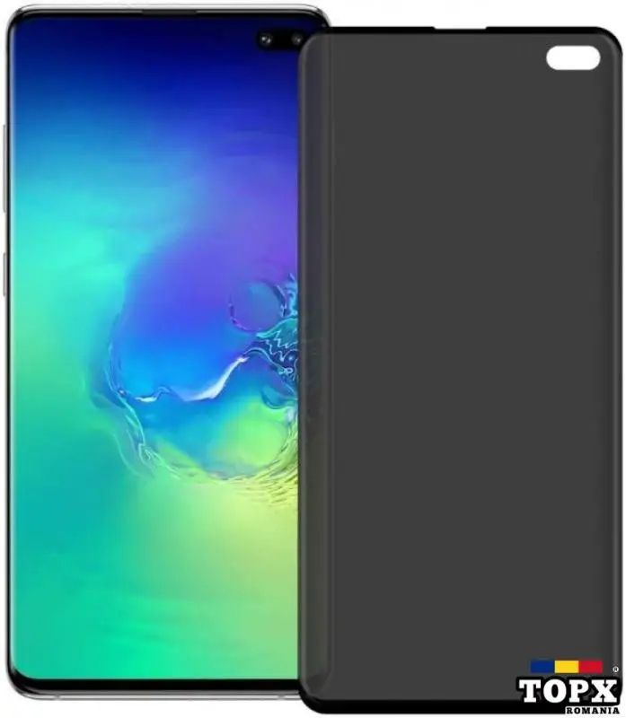 Folie de sticla Samsung Galaxy S10 Plus Privacy Glass folie securizata