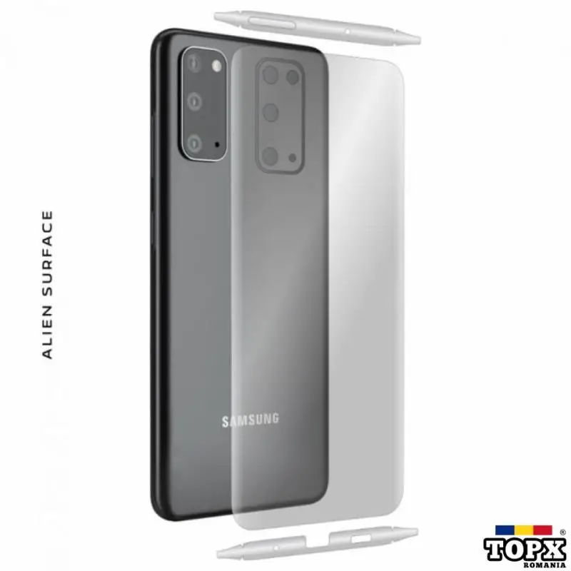 Folie Alien Surface Samsung GALAXY S20  spate  laterale + Alien Fiber