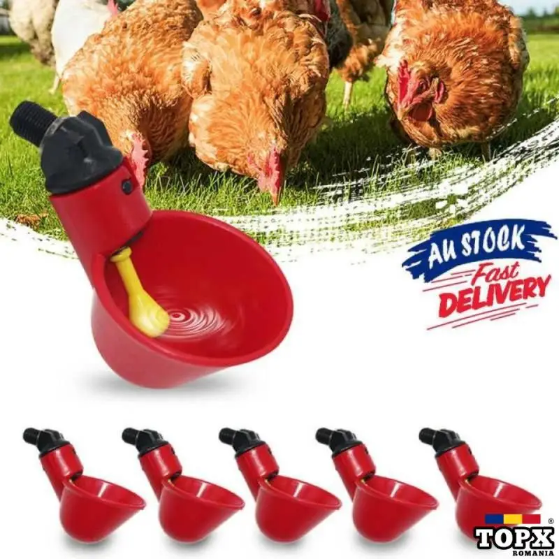 Adapatoare automata pasari  gaini  cu piulita  set 10 buc