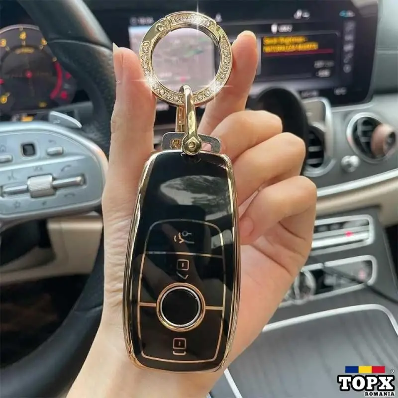 Husa de protectie premium pentru cheie auto Mercedes Benz! 4 culori! - 4