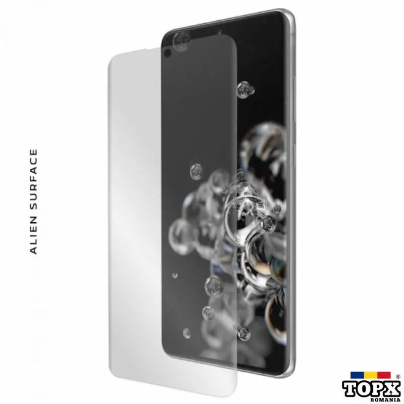 Folie Alien Surface Samsung GALAXY S20 Ultra  protectie ecran + Fiber