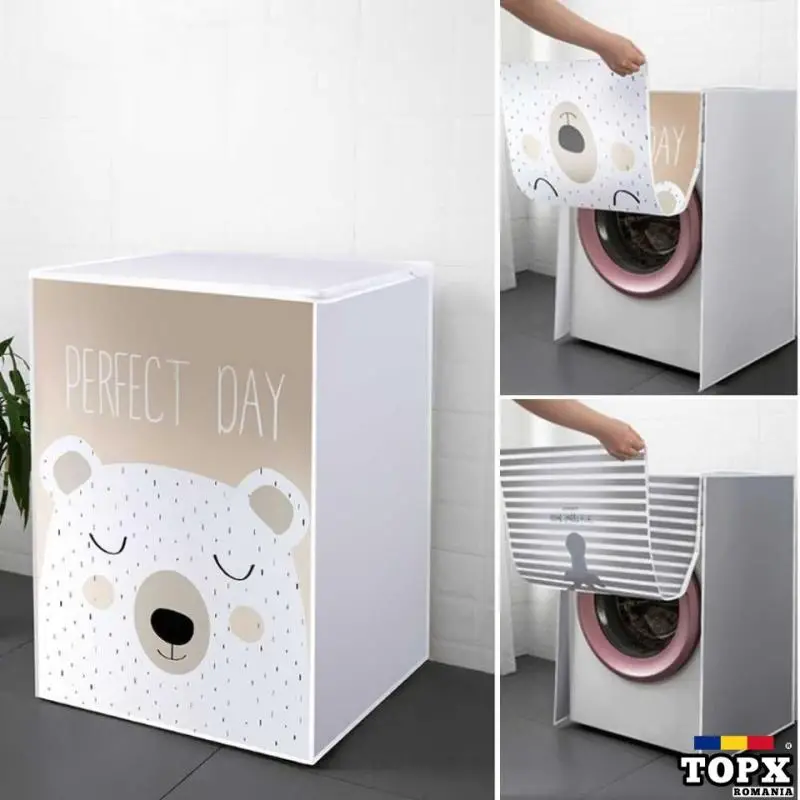 Husa pentru masina de spalat rufe si uscator Design Bear
