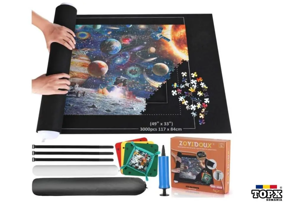 Covoraș pentru puzzle rolă  puzzle 3000 de piese