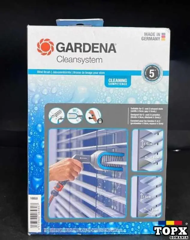 Cleansystem Blind Brush  curățător șipci  conectat la apă