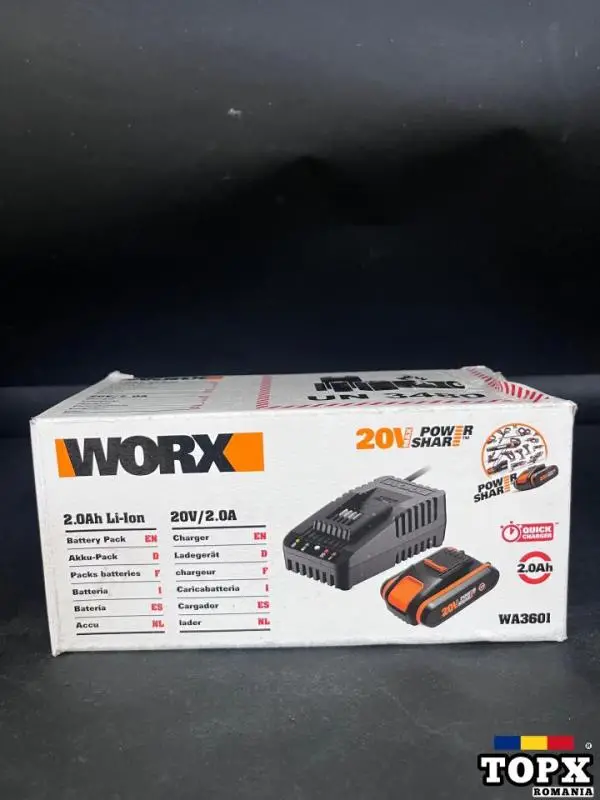 Worx akumulator 20V 2 0Ah