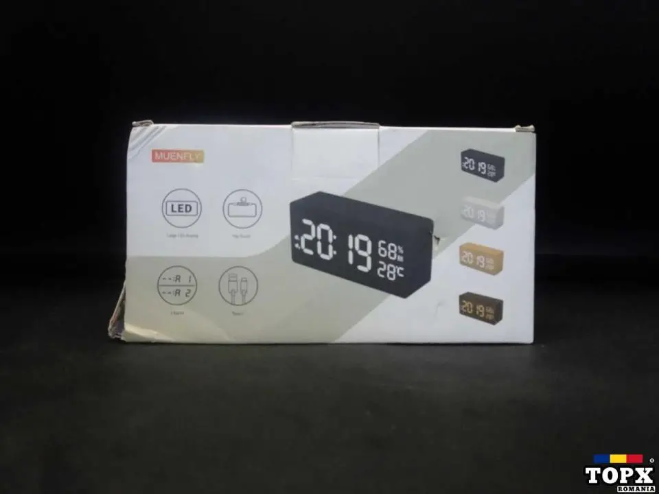 muenfly Ceas cu alarmă digital