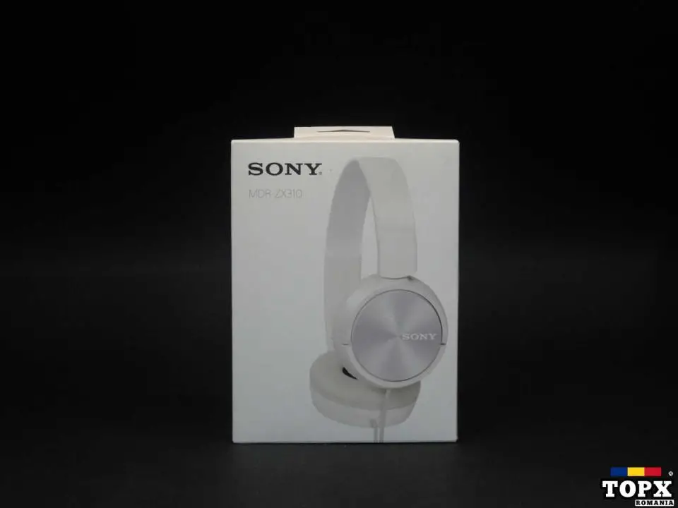 SONY MDR-ZX310 alb casti hard