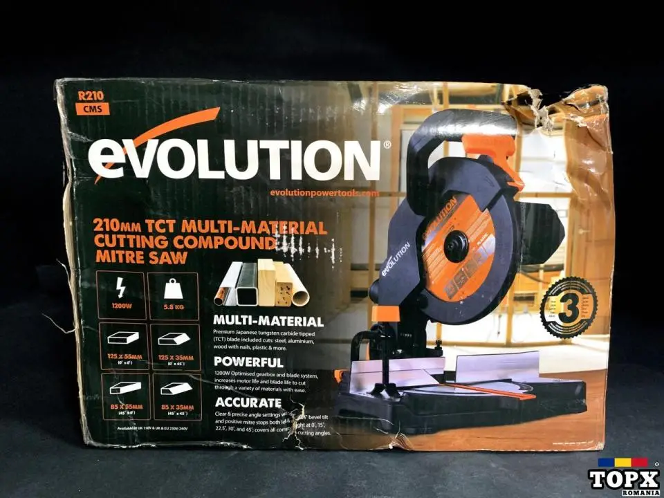 Fierastrau circular multimaterial de la Evolution Hard