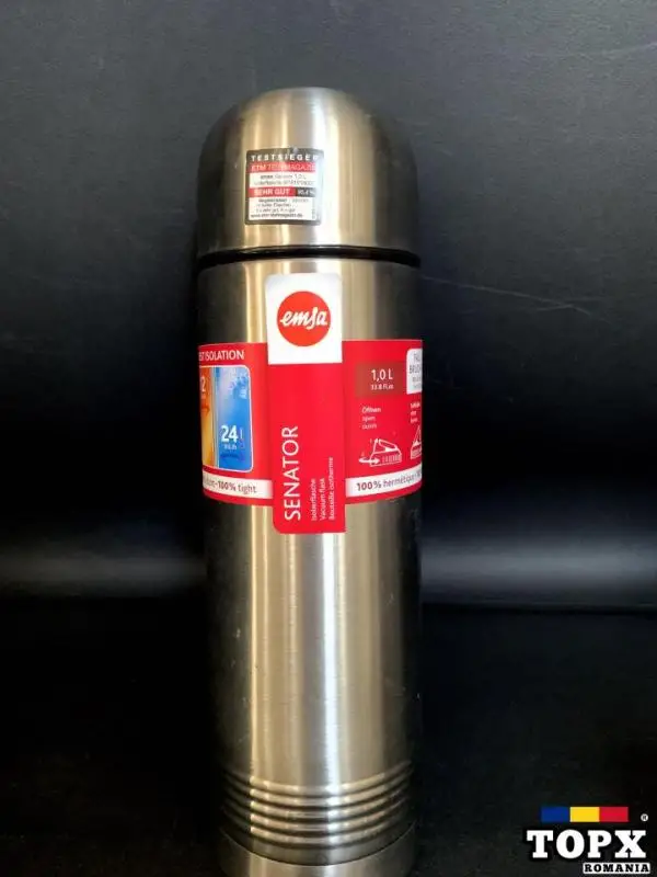 Emsa Senator  Termos  1l   Otel inoxidabil  Mentinerea calda/rece