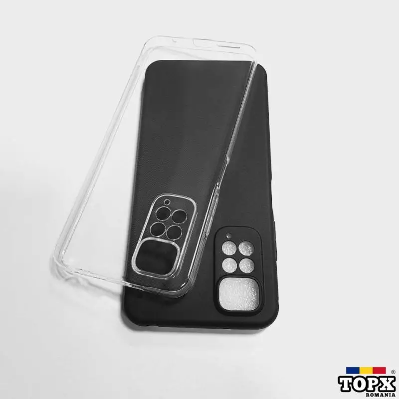 Husa Xiaomi Redmi Note 11 / 11S cu Protectie Camera / Silicon Slim