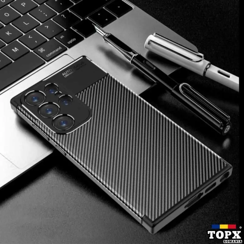 Husa Samsung S24 Ultra / S24 Plus / S24 Model Carbon / Black