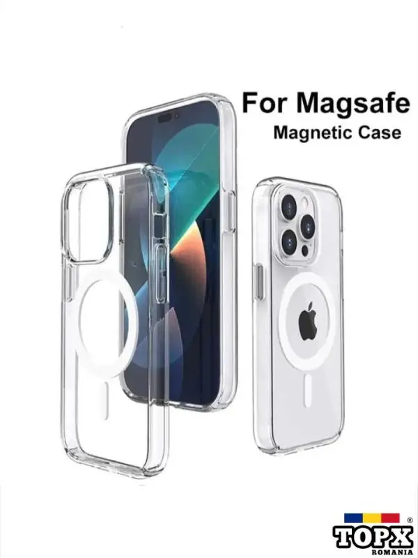 Husa MagSafe iPhone 15 Pro / 15 Pro Max / 15 Plus